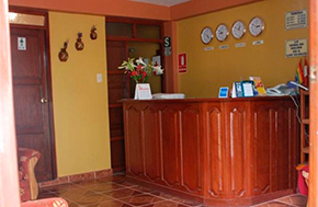 Hotel Plaza Andina Recepcion